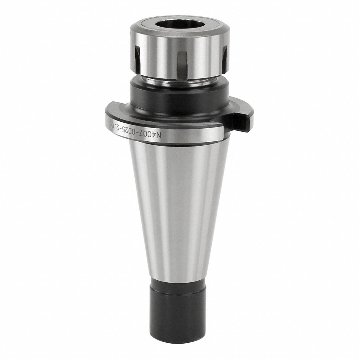 Collet Chuck: NMTB40 Taper, For ER25 Collet Series, 2 in Projection