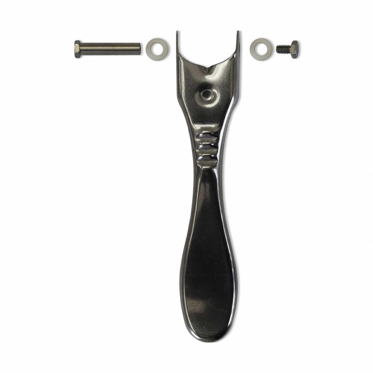 Spray Nozzle: 3/8 in Connection Size, Stainless Steel, 3 1/4 in Overall Lg, Instant