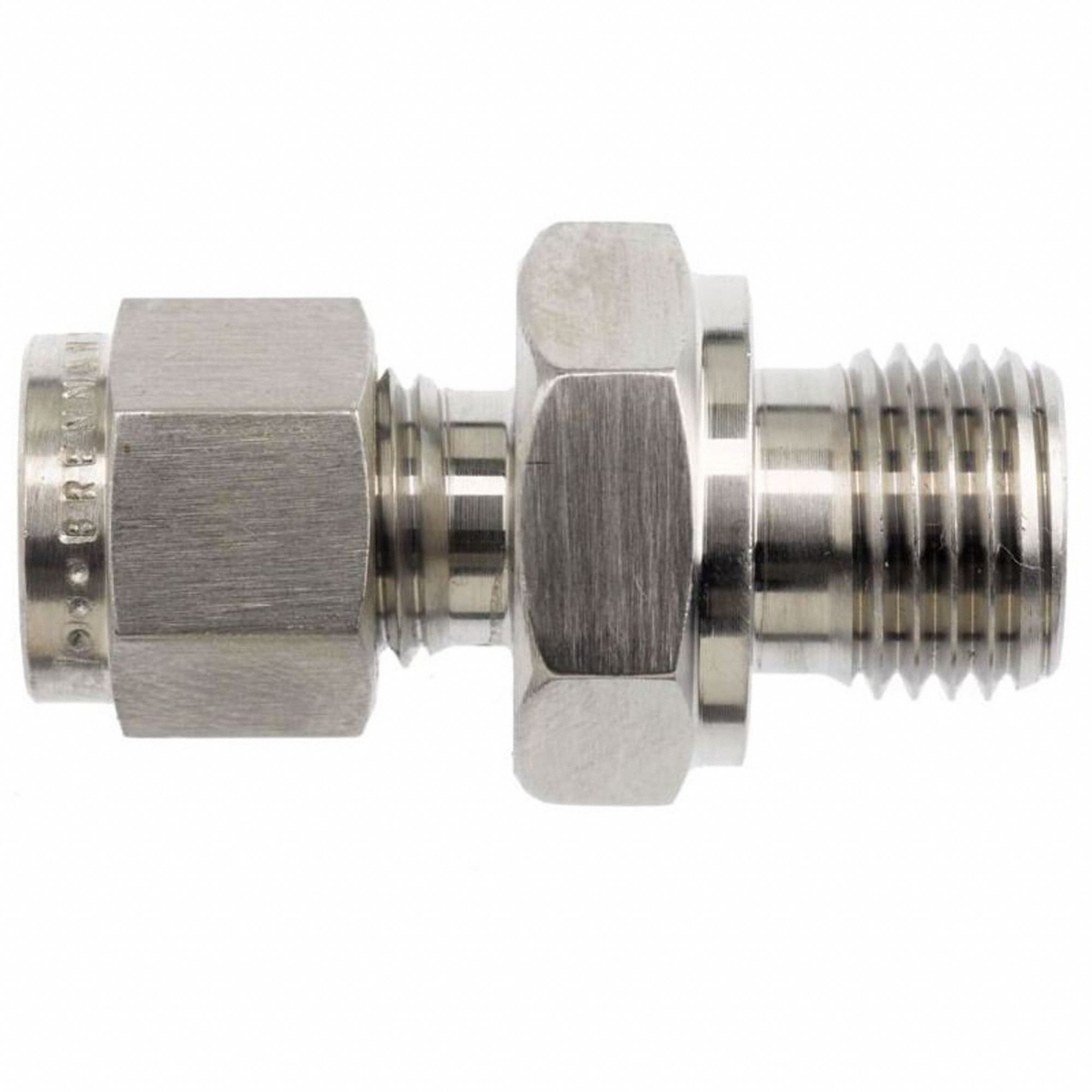 Stainless Steel Compression X Mbspp Iso Male Iso Parallel