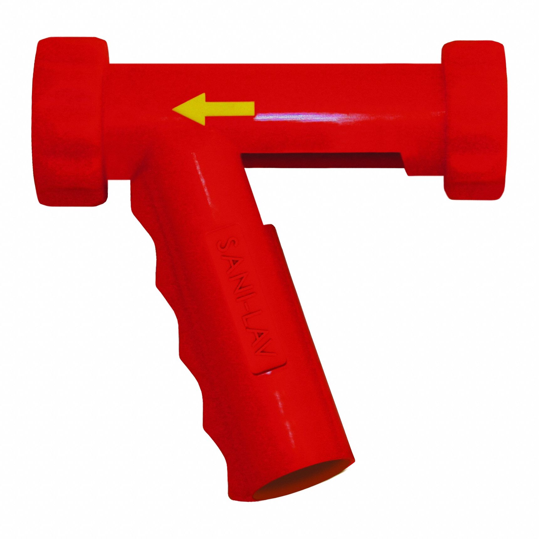 Spray Nozzle: Rubber, 6 1/4 in Overall Lg, Red