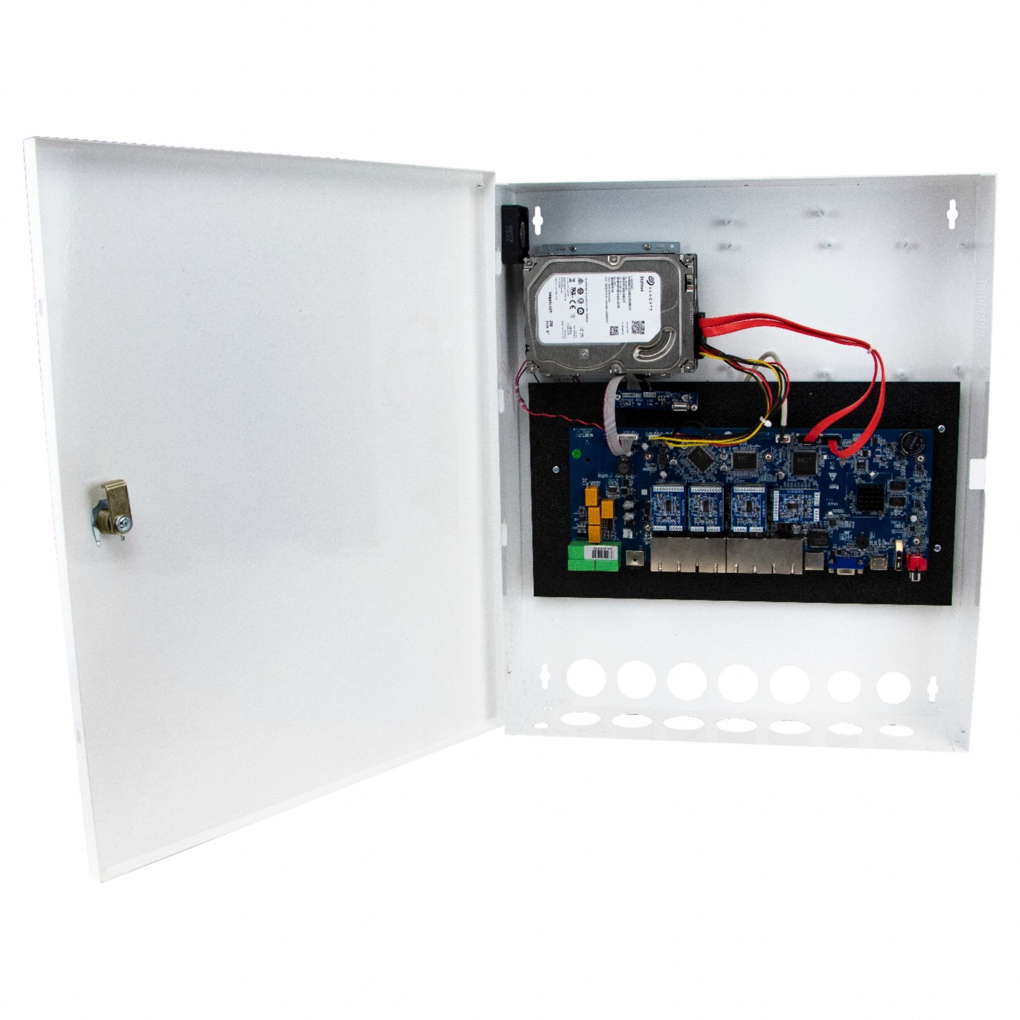 Network Video Recorder: 8 Camera Inputs, HDMI Output, 12 TB Internal Capacity