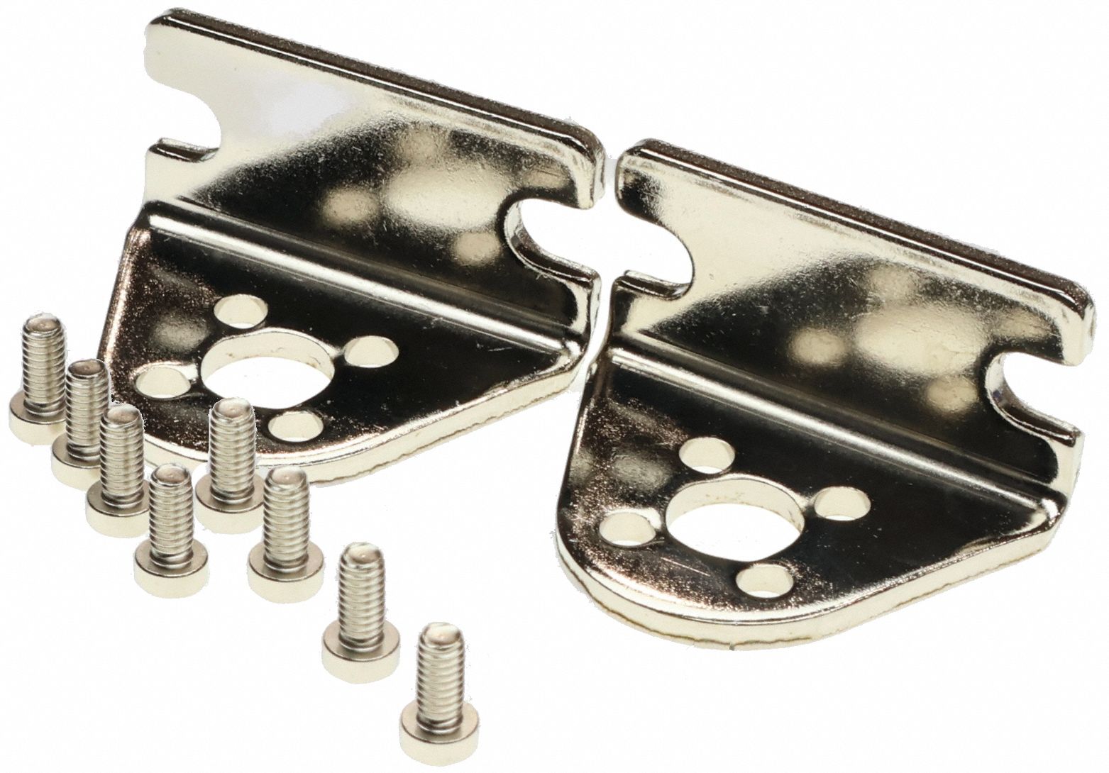 Foot Bracket: Foot Mount Type, Fits 20 mm Bore Dia, Steel, 5THU7 to 5VDA3, NCG-L020