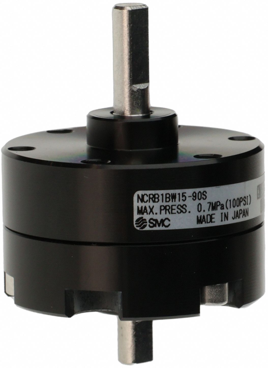 Rotary Air Actuator: Single Vane Actuator, 90° Rotation Angle, 4 in-lb Output Torque, #10-32 UNF