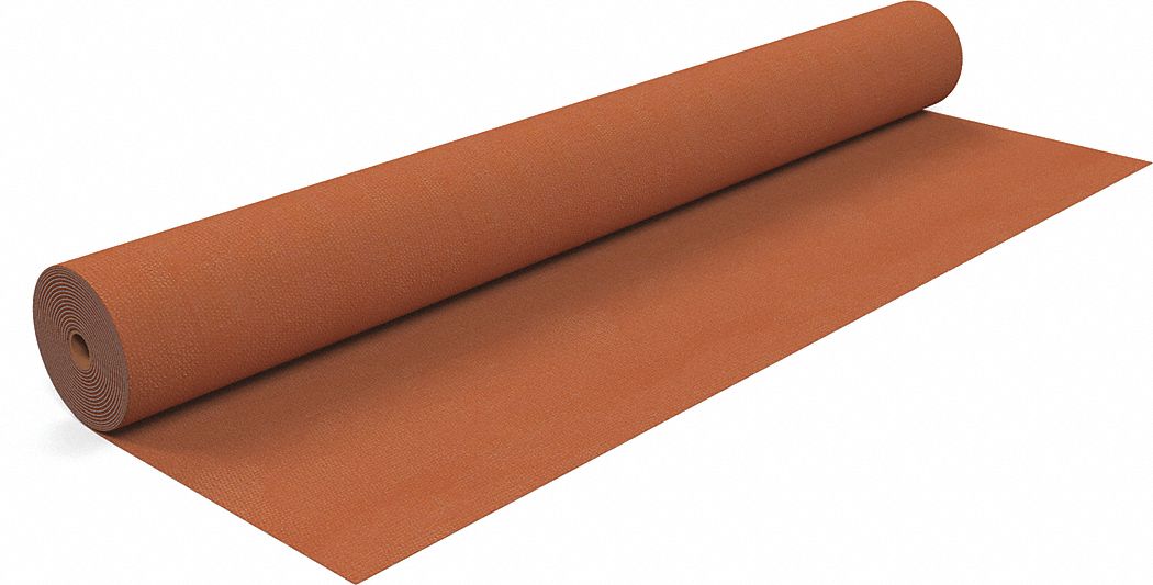 WELDING BLANKET, 800 ° C, 17 OZ, RED, 3 FT 9 IN X 50 FT, SILICONE-COATED FIBREGLASS