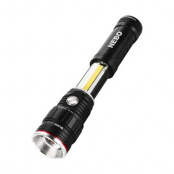NEBO, Rechargeable, 500 lm, Flashlight - 811NC6|NEB-WLT-0003 - Grainger