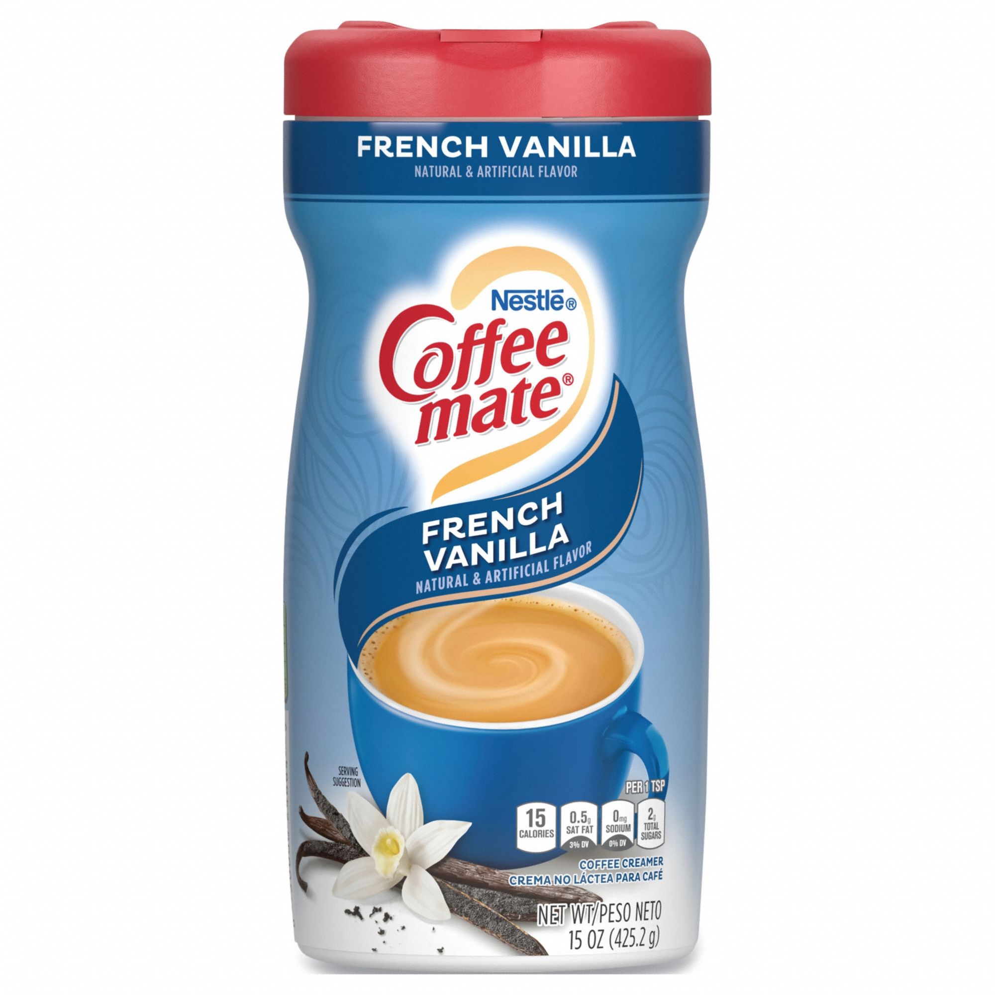 French Vanilla Creamer Powder, 15 oz.