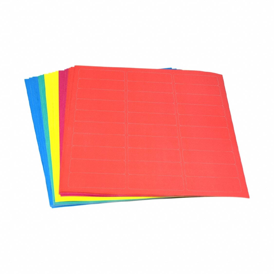 Cryogenic Label: 25 mm Label Wd, 5 mil Label Thick, Assorted, Polypropylene, Chemical-Resistant