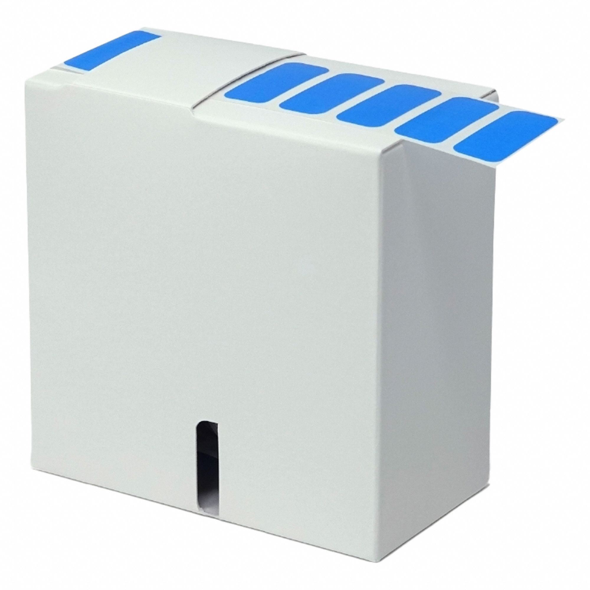 Cryogenic Label: 13 mm Label Wd, 5 mil Label Thick, Blue, Polypropylene, Chemical-Resistant, Roll