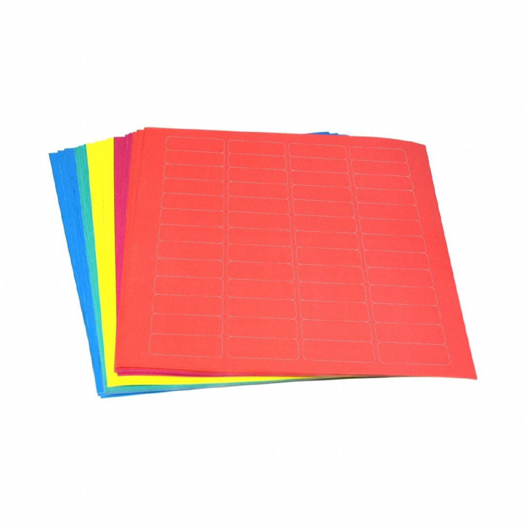 Cryogenic Label: 19 mm Label Wd, 5 mil Label Thick, Assorted, Polypropylene, Chemical-Resistant