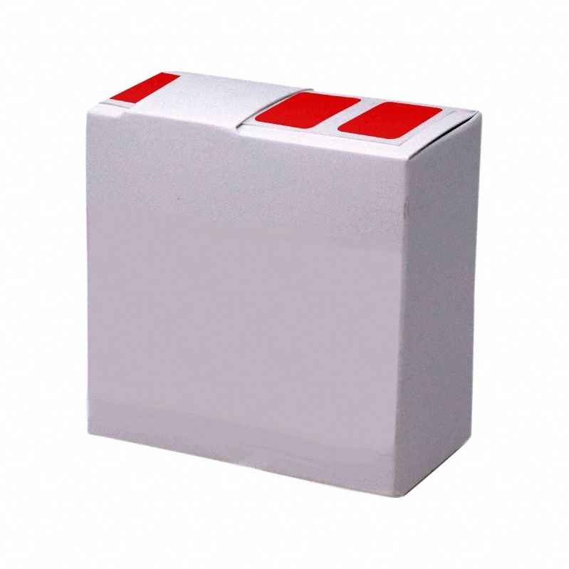 Cryogenic Label: 19 mm Label Wd, 5 mil Label Thick, Red, Polypropylene, Chemical-Resistant, Roll