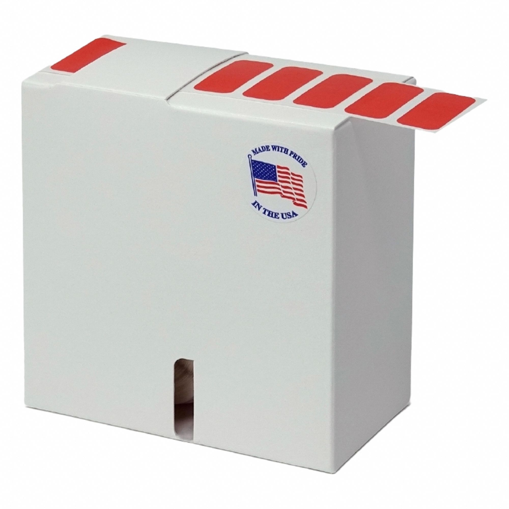 Cryogenic Label: 13 mm Label Wd, 5 mil Label Thick, Red, Polypropylene, Chemical-Resistant, Roll