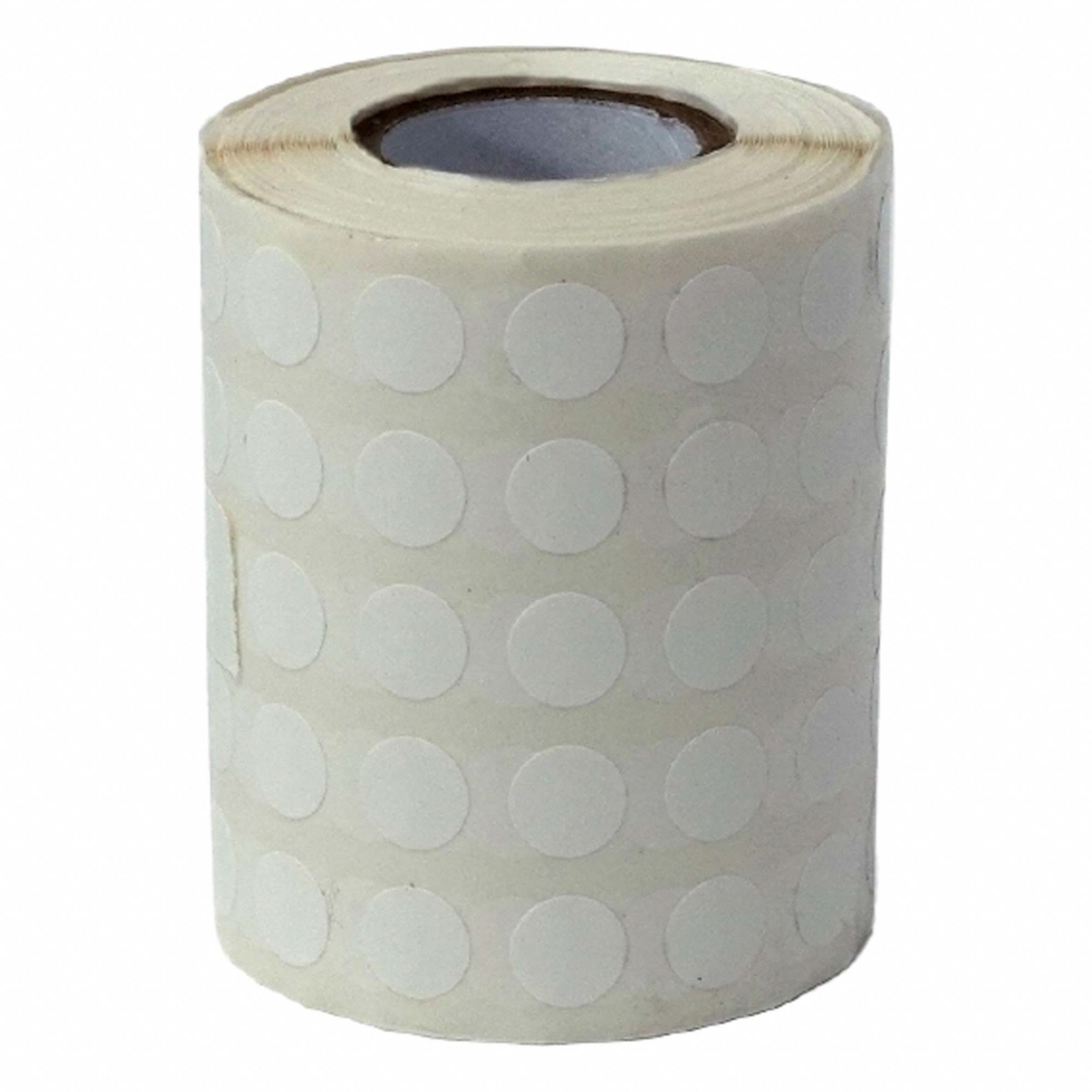 Cryogenic Label: 5 mil Label Thick, White, Polypropylene, Chemical-Resistant, Circle, 5, 000 Labels