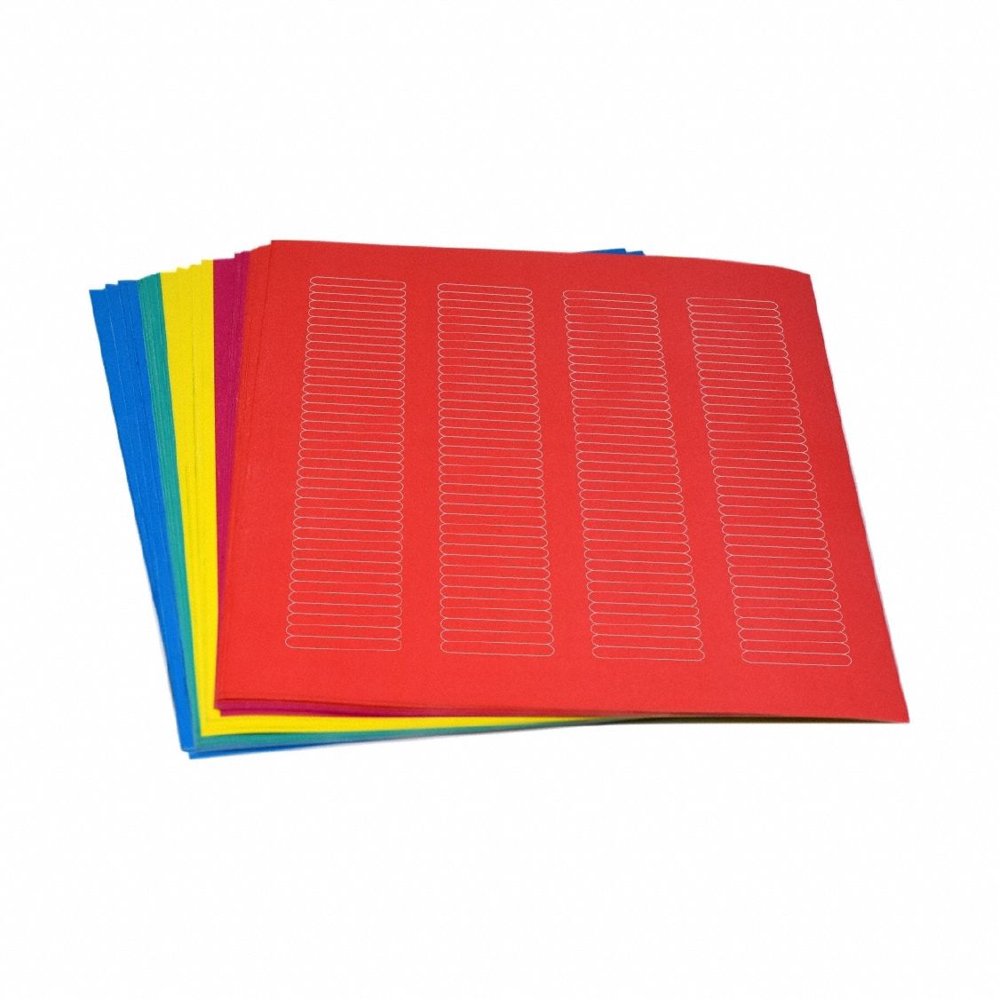 Cryogenic Label: 6 mm Label Wd, 5 mil Label Thick, Assorted, Polypropylene, Chemical-Resistant