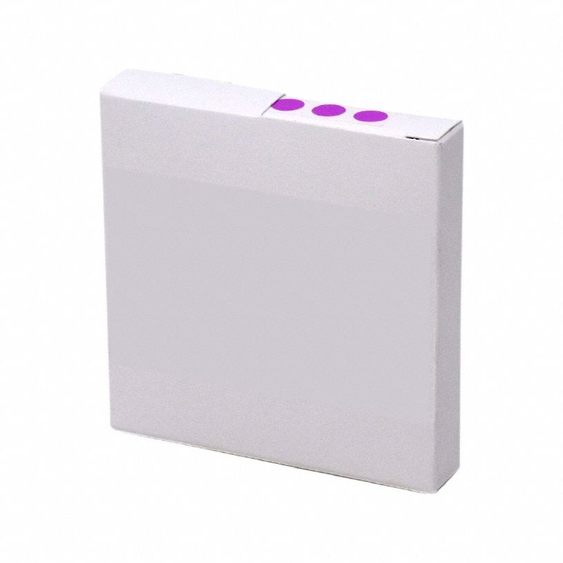 Cryogenic Label: 5 mil Label Thick, Purple, Polypropylene, Chemical-Resistant, Circle, 1, 000 Labels