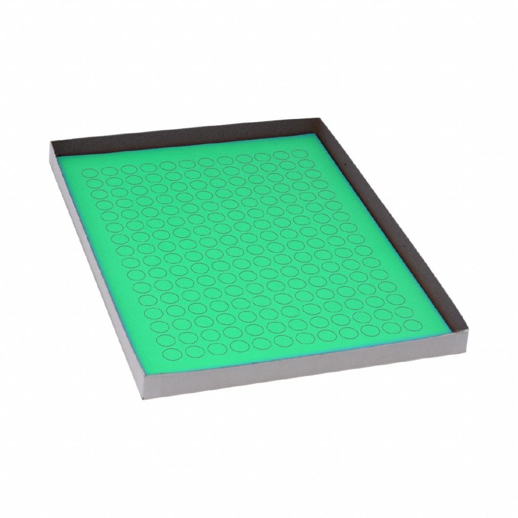 Cryogenic Label: 5 mil Label Thick, Green, Polypropylene, Chemical-Resistant, Circle, 3, 840 Labels
