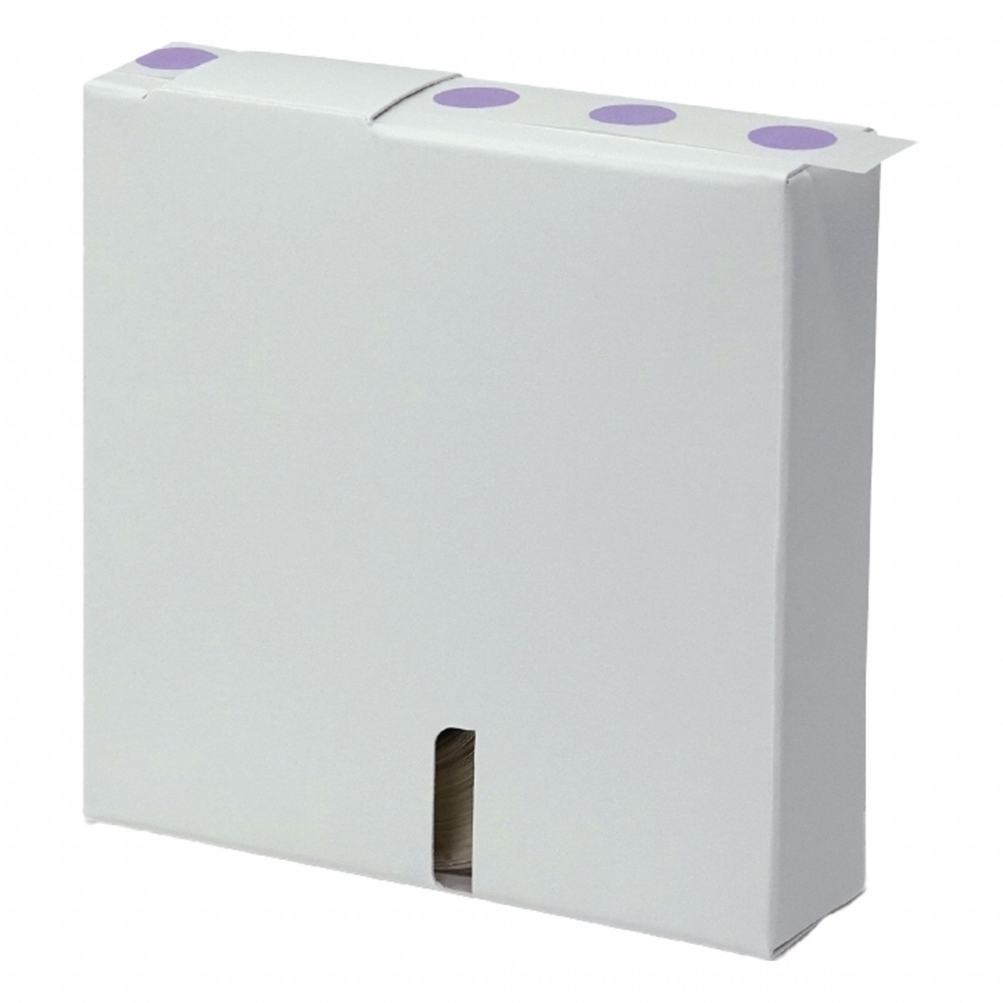 Cryogenic Label: 5 mil Label Thick, Lavender, Polypropylene, Chemical-Resistant, Circle, Roll