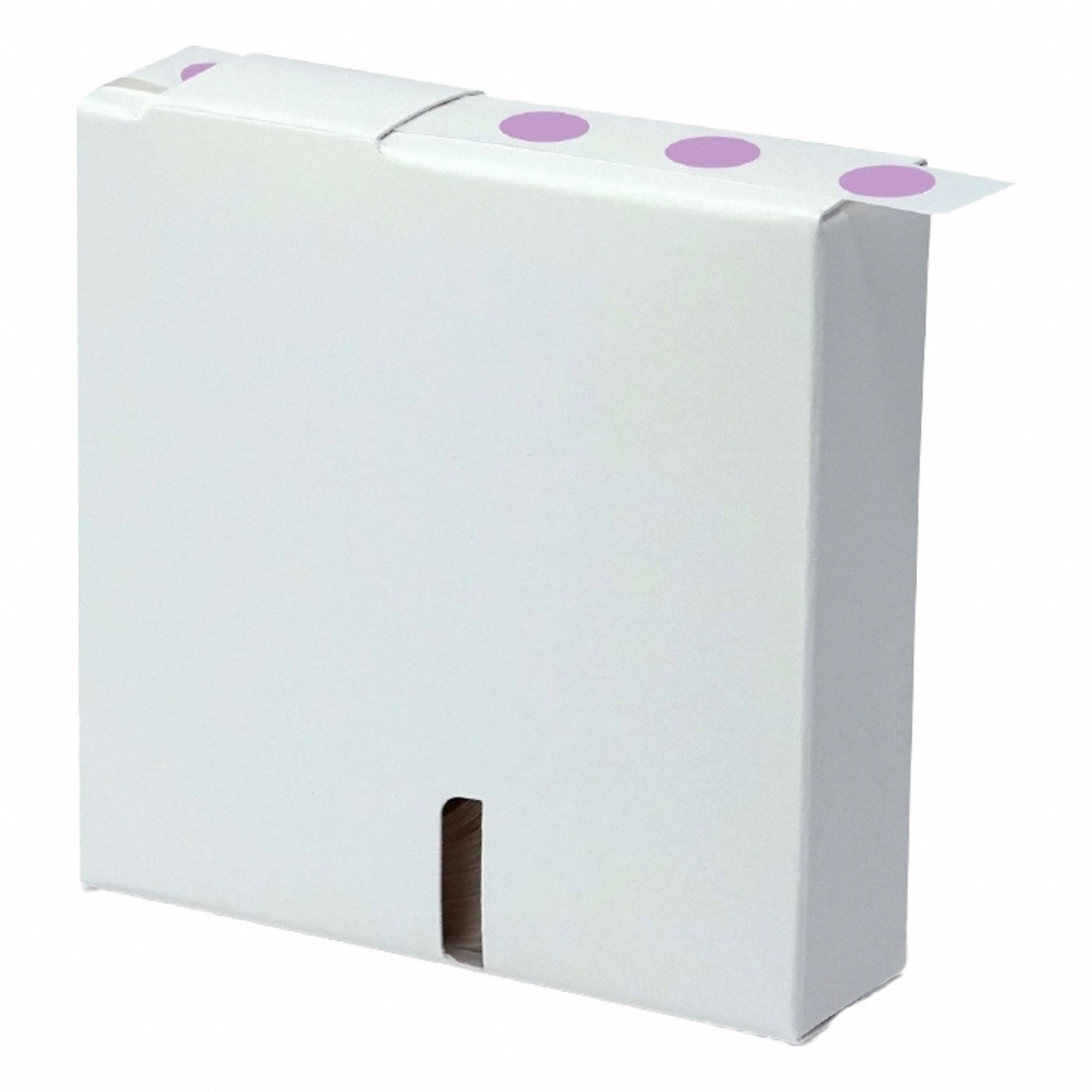 Cryogenic Label: 5 mil Label Thick, Violet, Polypropylene, Chemical-Resistant, Circle, 5, 000 Labels