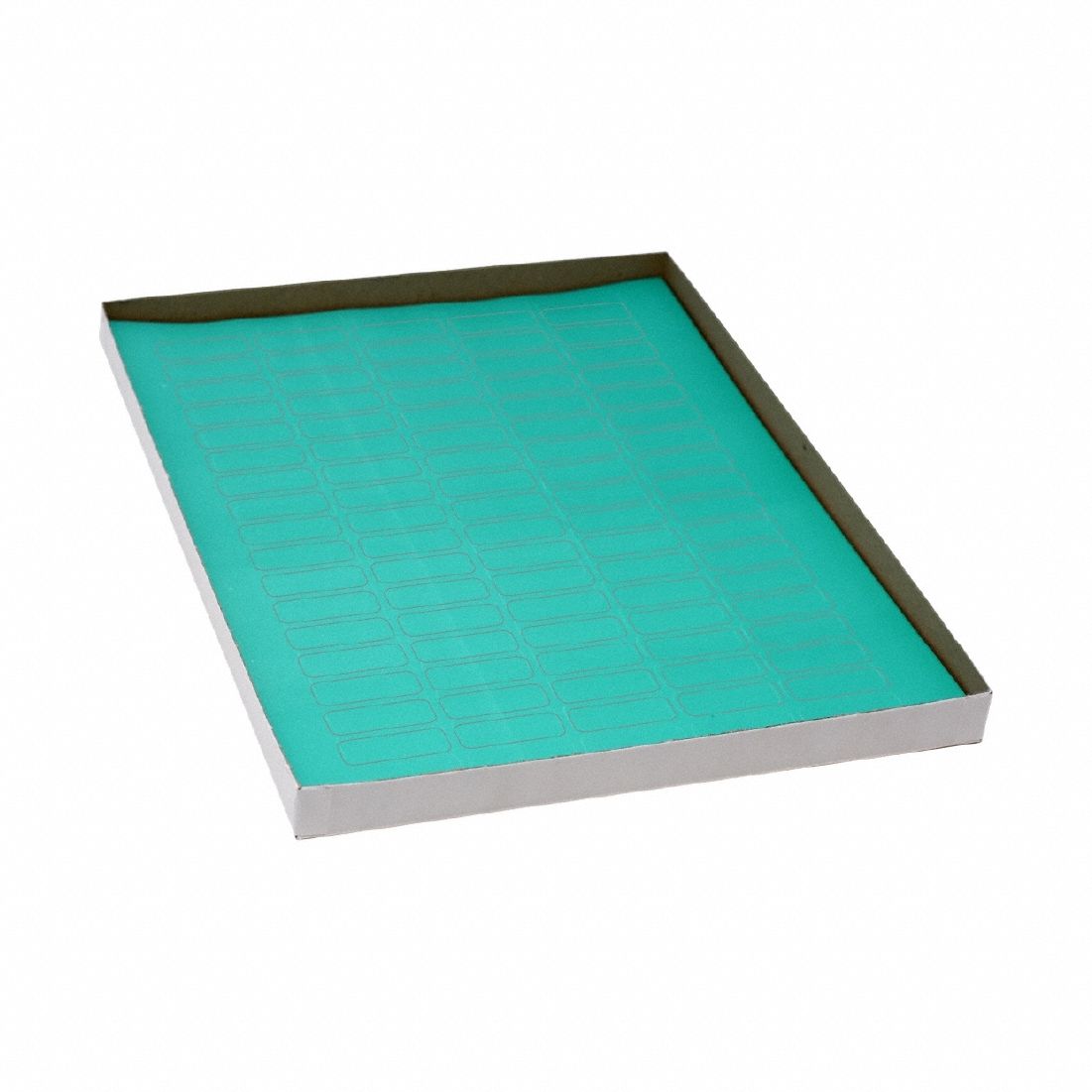 Cryogenic Label: 13 mm Label Wd, 5 mil Label Thick, Green, Polypropylene, Chemical-Resistant, Sheet