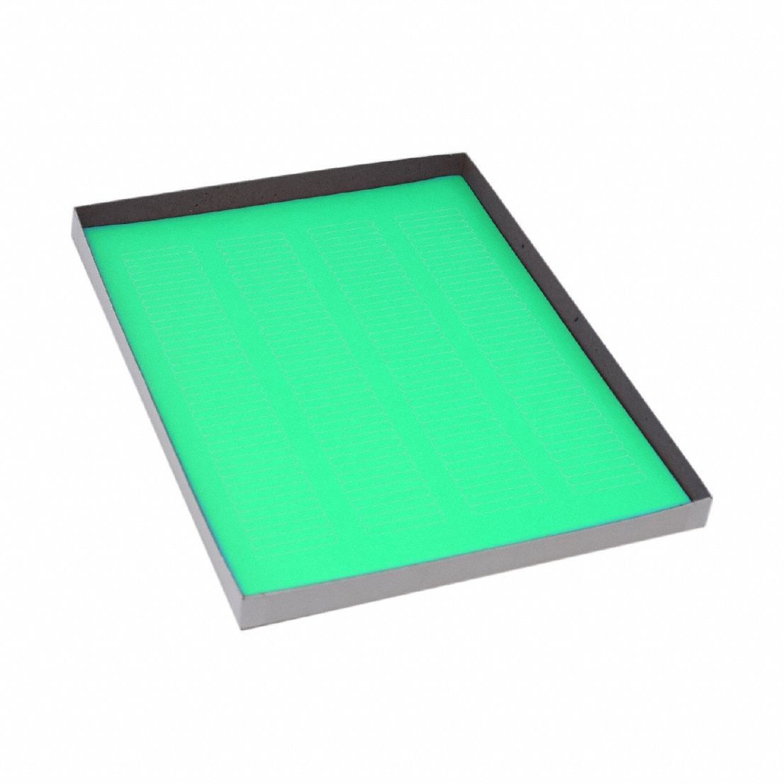 Cryogenic Label: 6 mm Label Wd, 5 mil Label Thick, Green, Polypropylene, Chemical-Resistant, Sheet