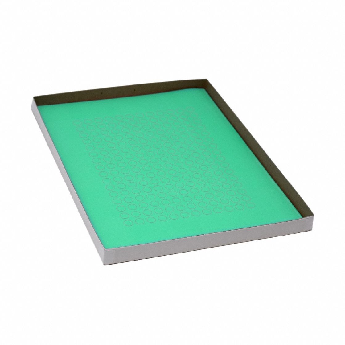 Cryogenic Label: 5 mil Label Thick, Green, Polypropylene, Chemical-Resistant, Circle, 3, 840 Labels