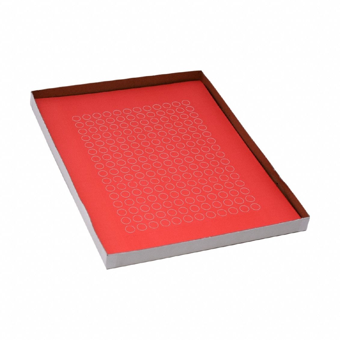 Cryogenic Label: 5 mil Label Thick, Red, Polypropylene, Chemical-Resistant, Circle, 3, 840 Labels