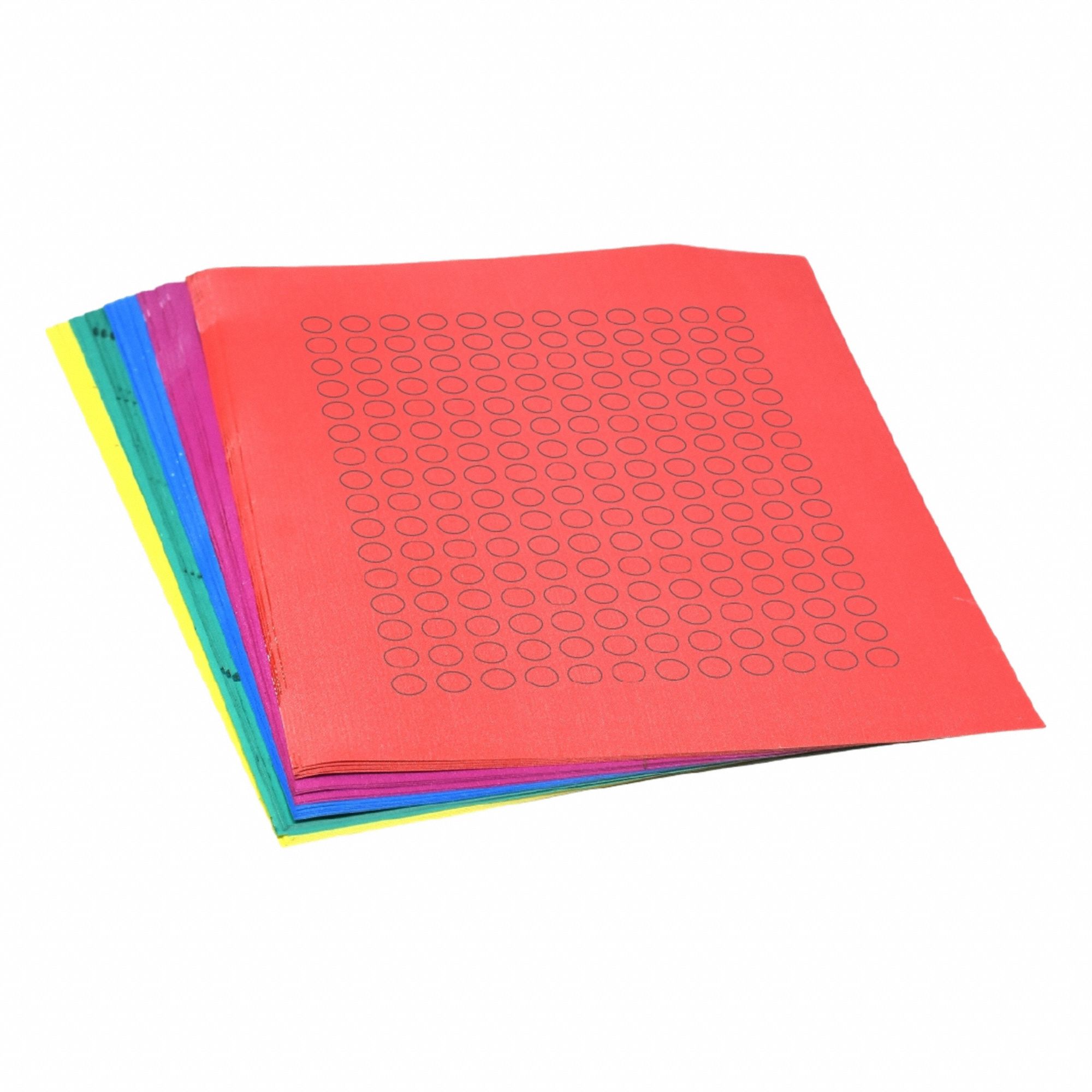 Cryogenic Label: 5 mil Label Thick, Assorted, Polypropylene, Chemical-Resistant, Circle, Sheet