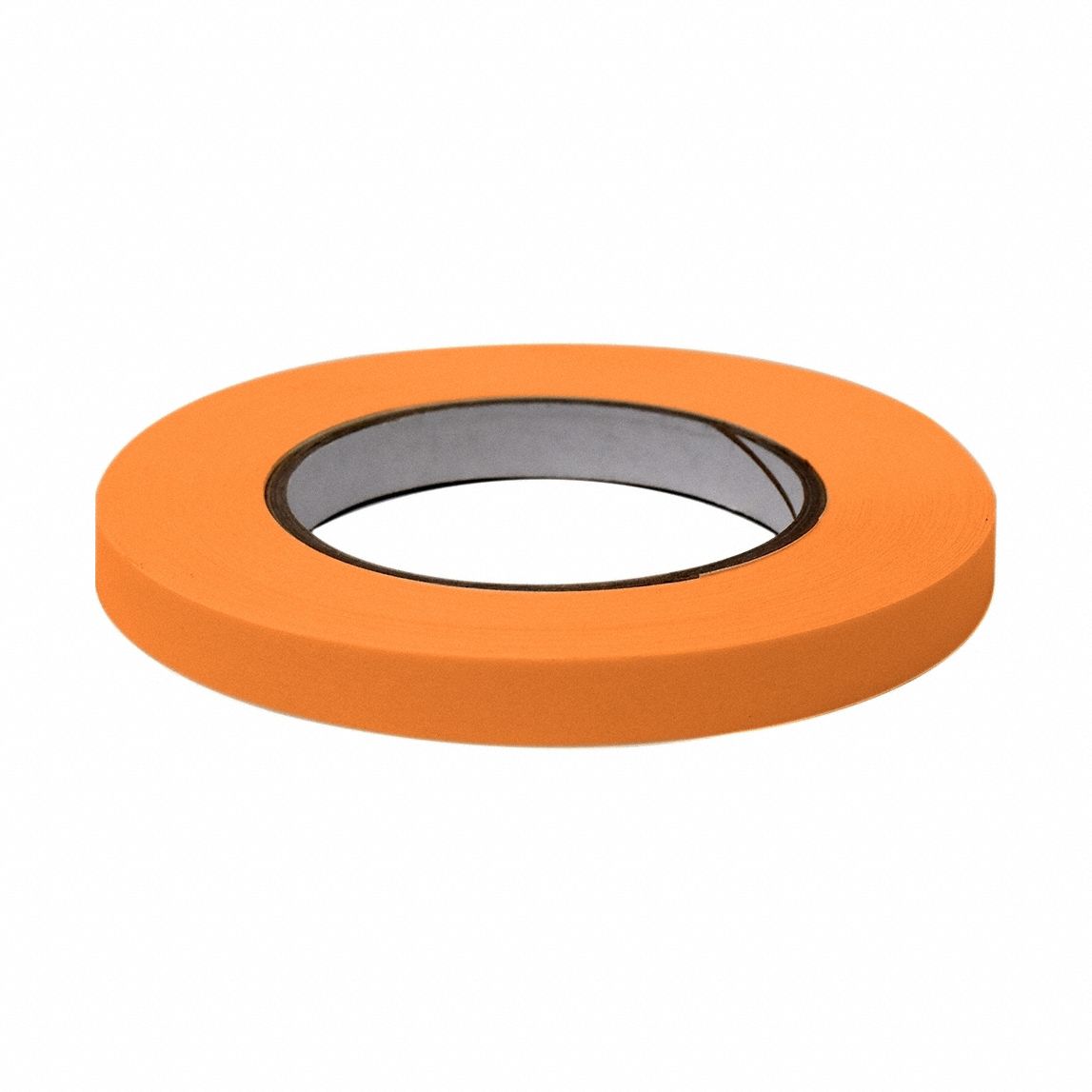 Laboratory Labeling Tape: 1/2 in Label Wd, 6.3 mil Label Thick, 60 yd Roll Lg, Orange, Matte