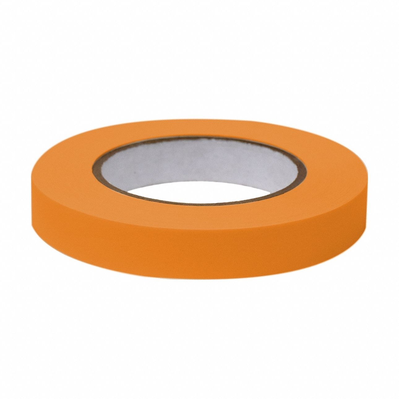 Laboratory Labeling Tape: 3/4 in Label Wd, 6.3 mil Label Thick, 60 yd Roll Lg, Orange, Matte
