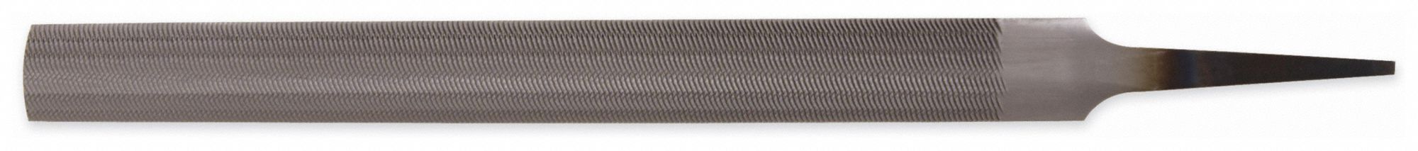 NICHOLSON  Half Round Double Cut Smooth File 6" 196YX0 PK 12