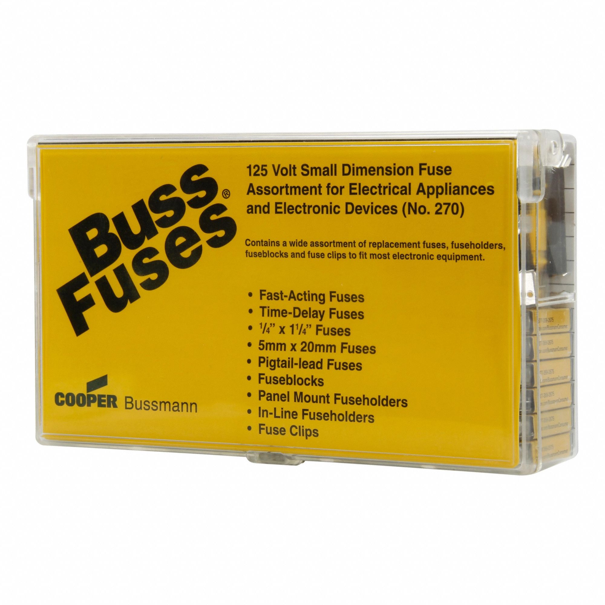 Fuse Kit: Includes Series ABC/AGC/GJV/GMA/GMC/MDA/MDL/MDV, Glass Fuses