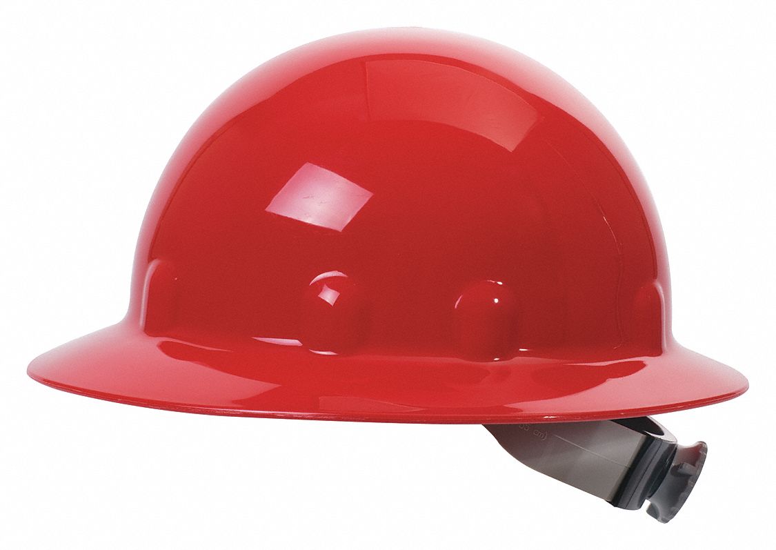 CHAPEAU,BANDE À CLIQUET 8 POINTS, ROUGE,THERMOPLASTIQUE SUPERLECTRIC,BORD INTÉGRAL