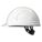 CASQUE DE PROTECTION, CSA, TYPE 1, CLASSE C/E/G, POLYÉTHYLÈNE, SUSPENSION À CRANS À 4 PTS, REBORD AVANT, BLNC