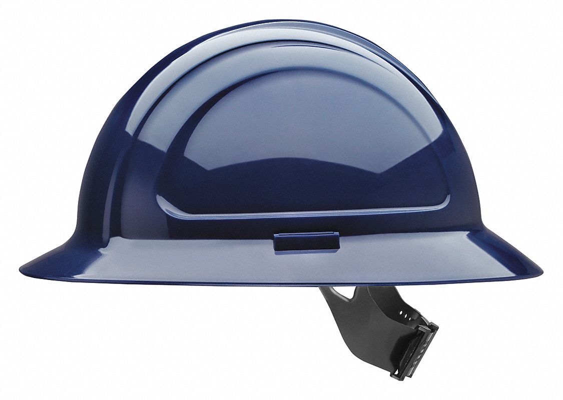 HONEYWELL NORTH Hard Hat, Full Brim, N20 Series, Navy blue 401Y87