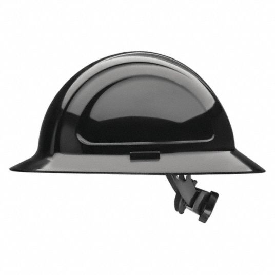 Black, No Graphics, Hard Hat - 401Z08|N20R110000 - Grainger