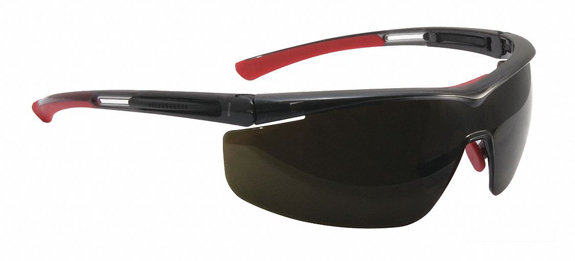 Safety Glasses,  Clear,  Black
