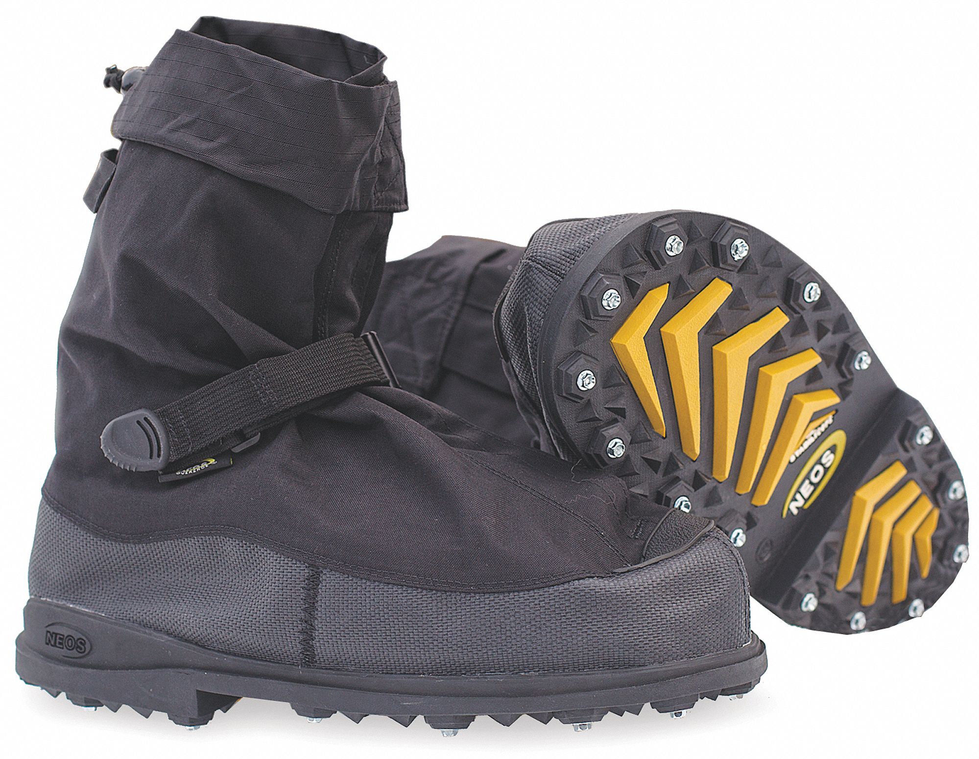 OVERBOOTS, XXXL, BLACK, MEN, 11 IN, WATERPROOF, NYLON