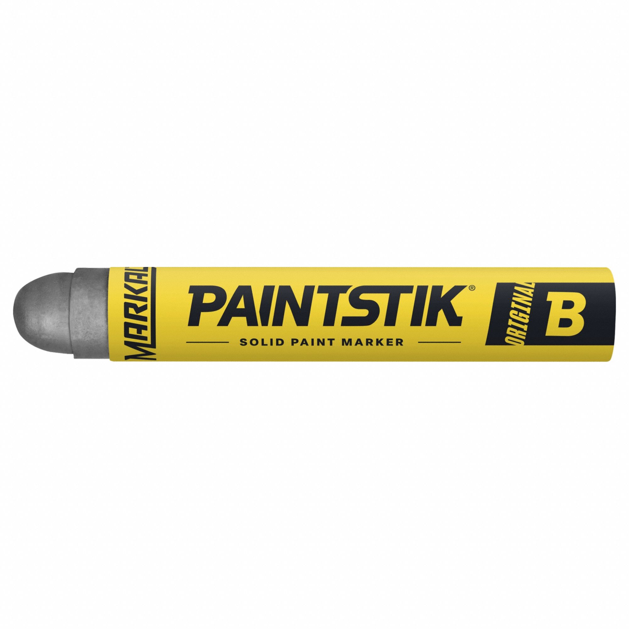 Solid Paint Marker: Gray, Paper, -50°F – 150°F Surface Temp Range