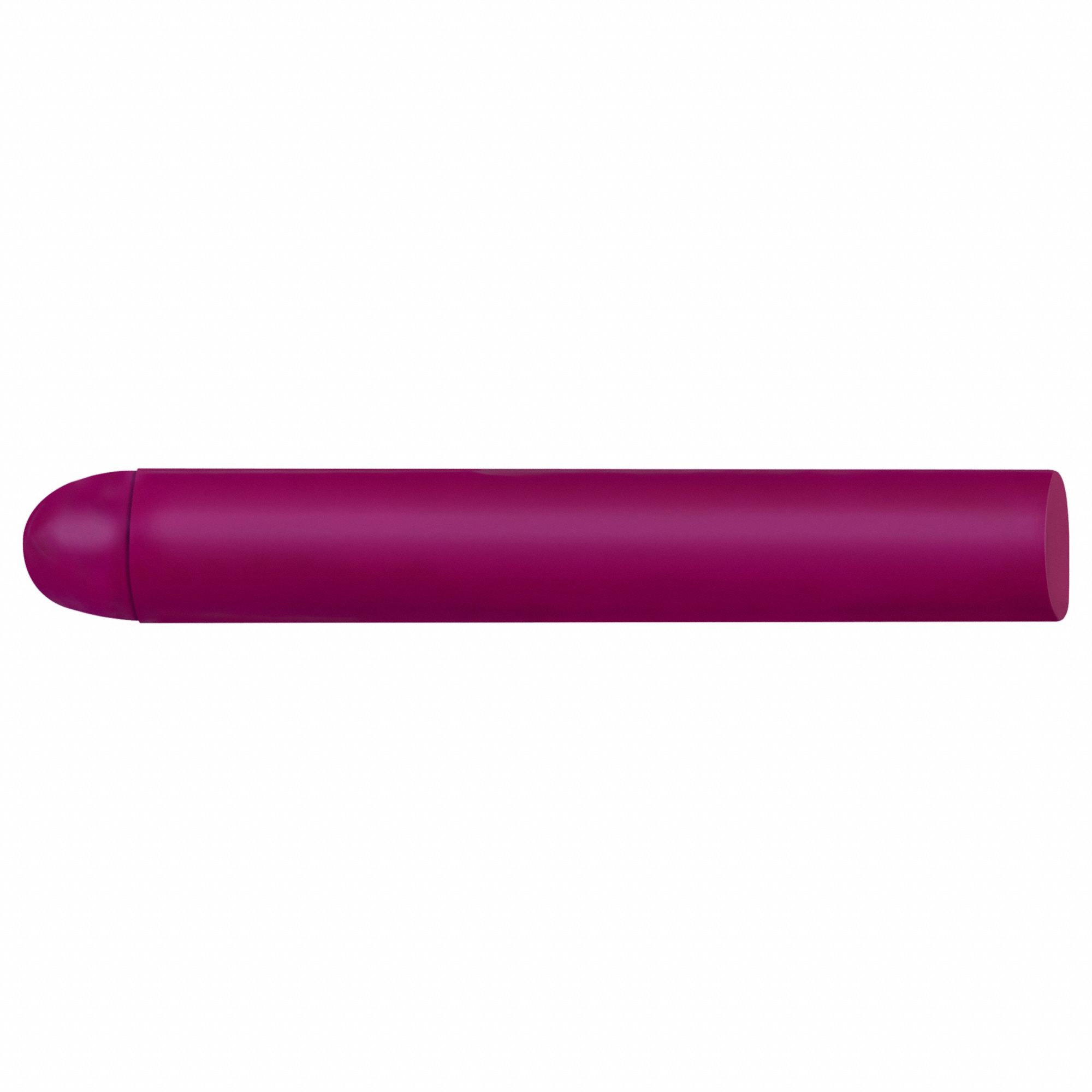 Marking Crayon: Wax, 17 mm Tip Wd, Firm, Purple, 70°F  to 100°F