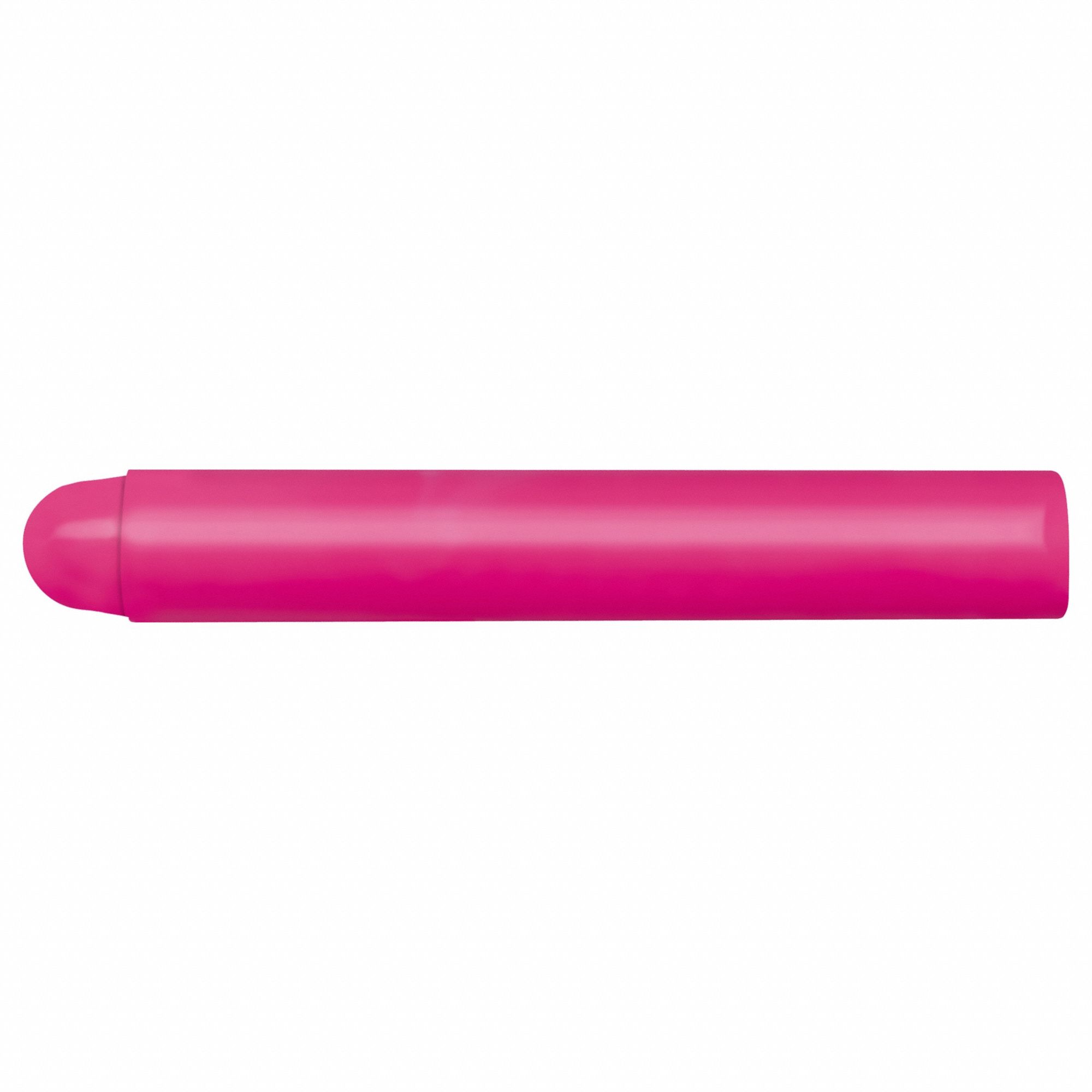 Marking Crayon: Wax, 17 mm Tip Wd, Firm, Pink, 70°F  to 100°F