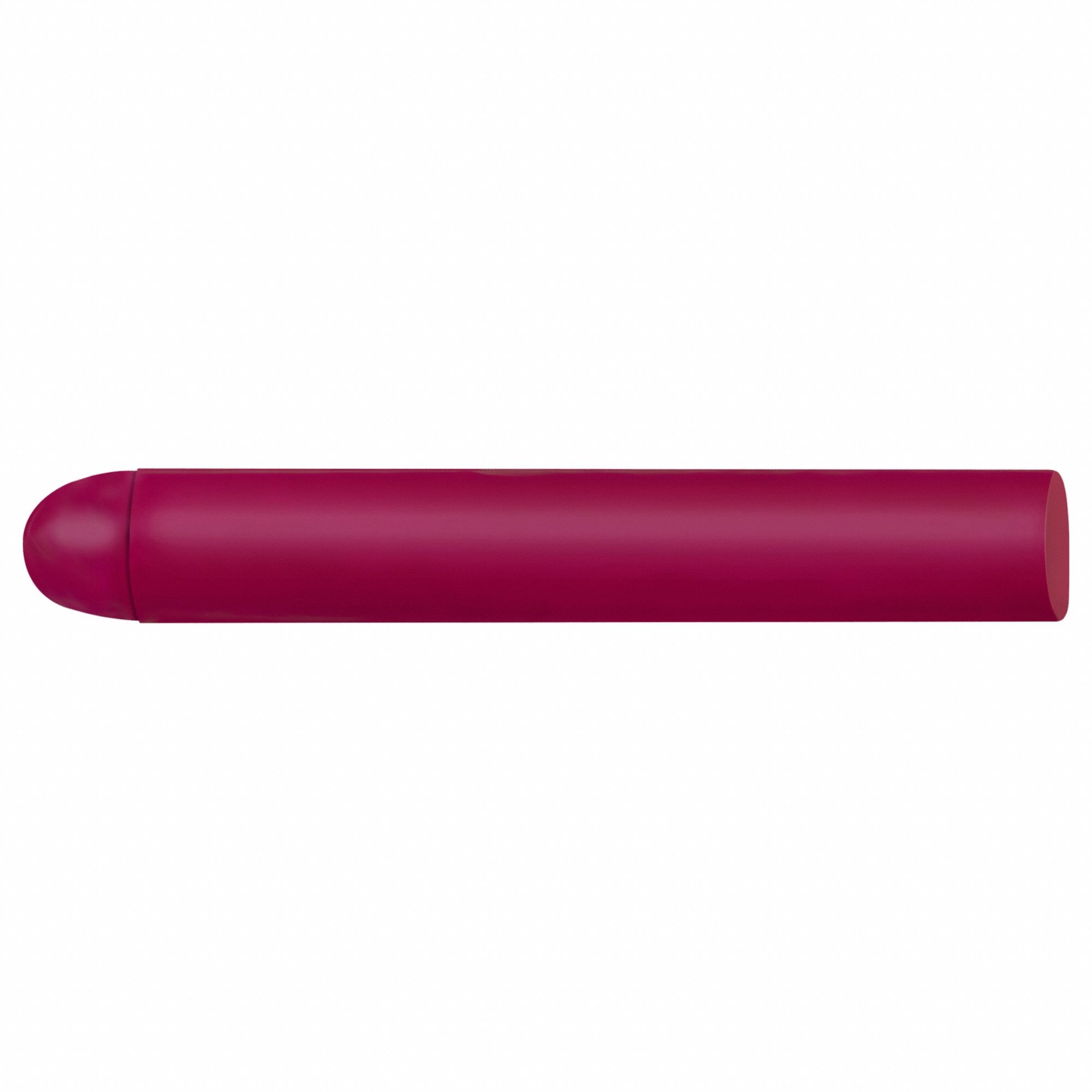 Marking Crayon: Wax, 17 mm Tip Wd, Firm, Purple, 70°F  to 100°F
