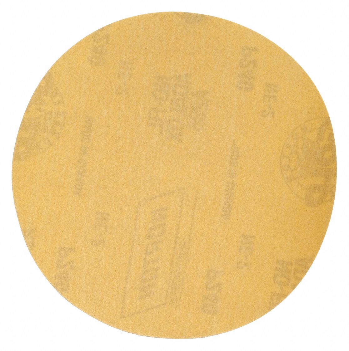 PAPER HOOK-AND-LOOP DISC,6 IN DIA,PK1