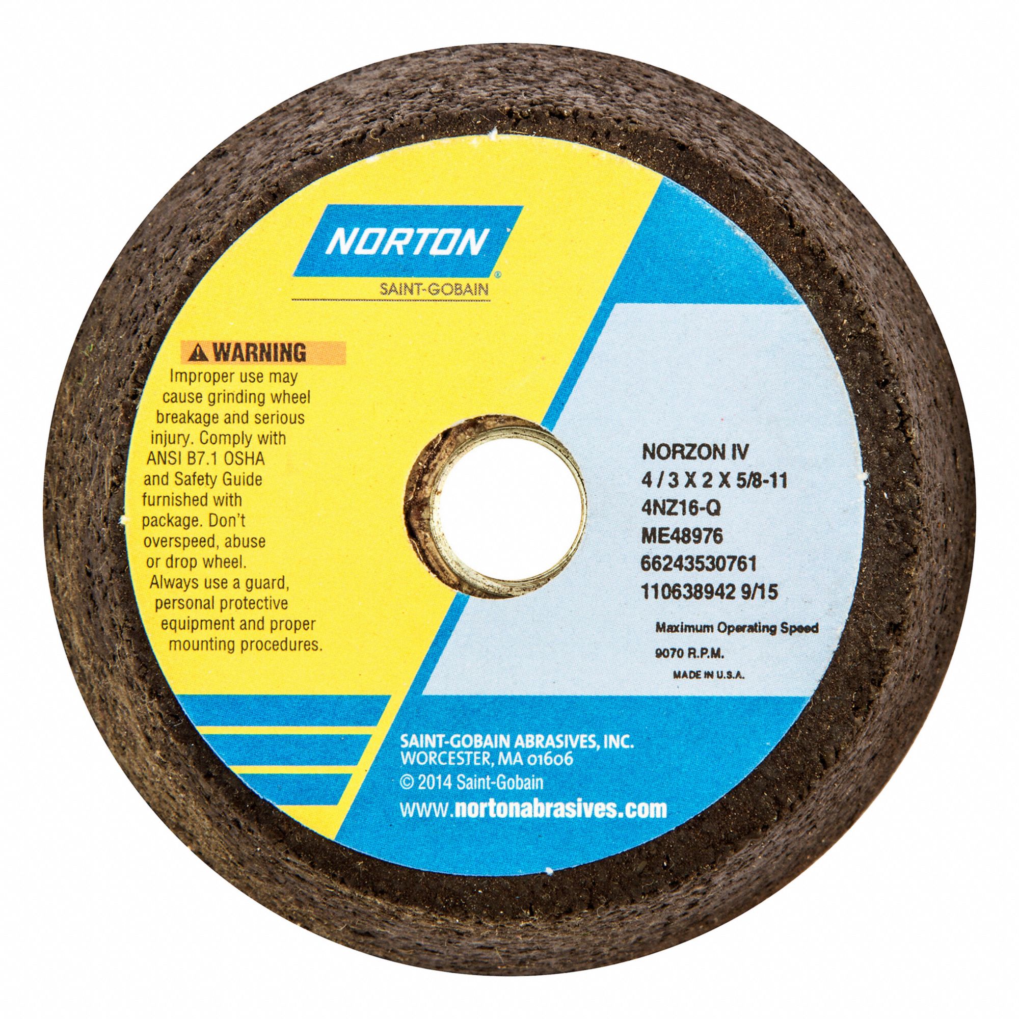 DISQUE 4/3X2X5/8-11 TYPE 11