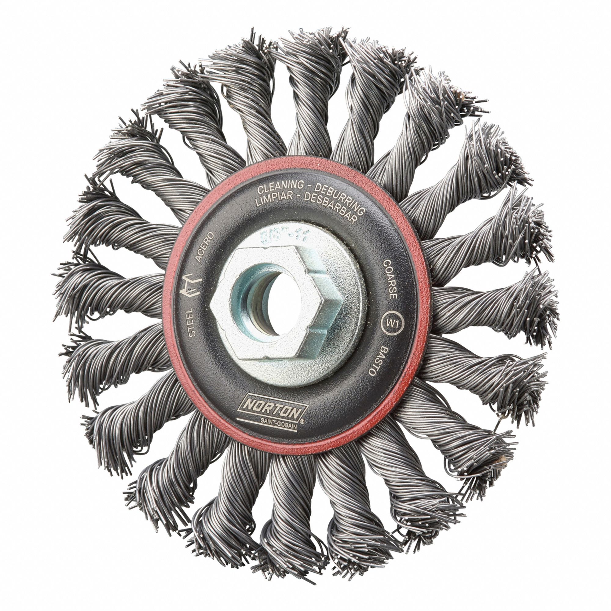 BROSSE NOEUD TORSADE 4X1/4X5/8-11