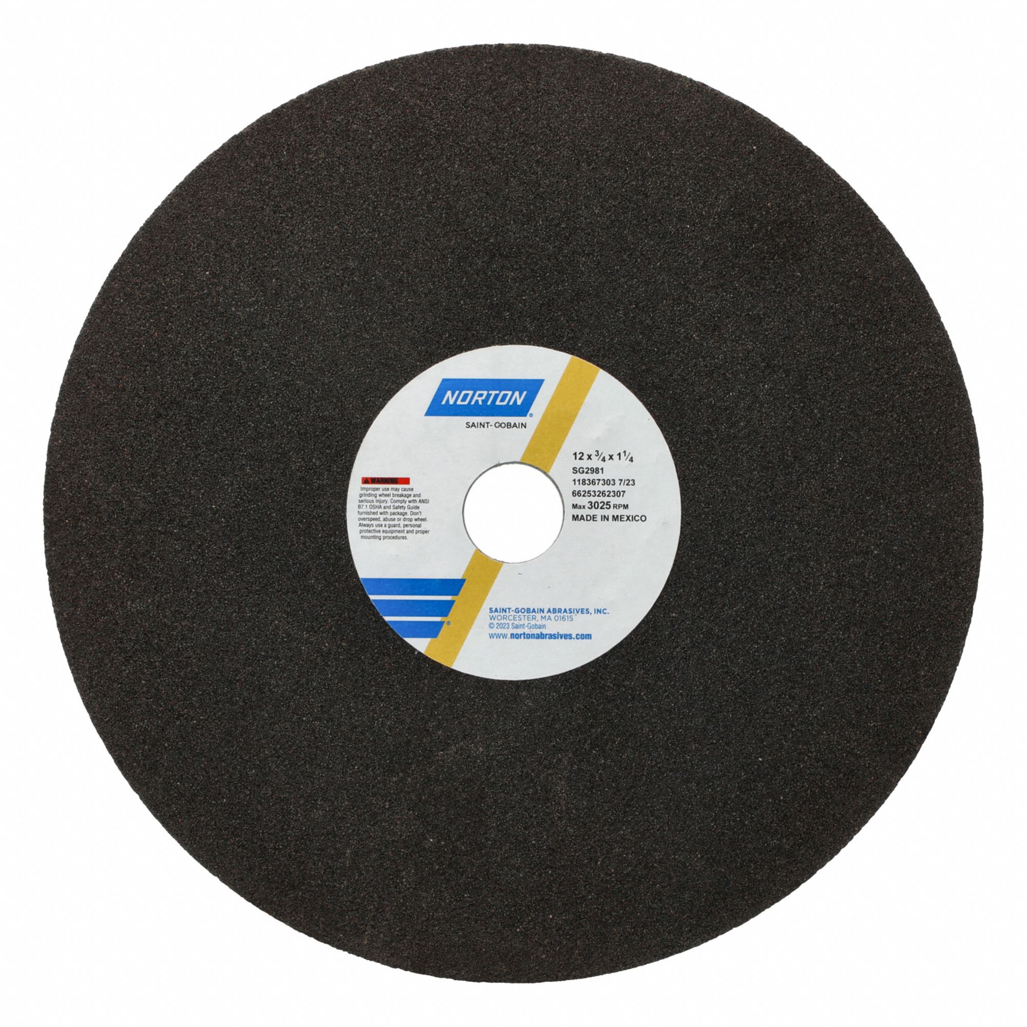 ROUE GOMME 6X7/16 X 1-1/4 120 G