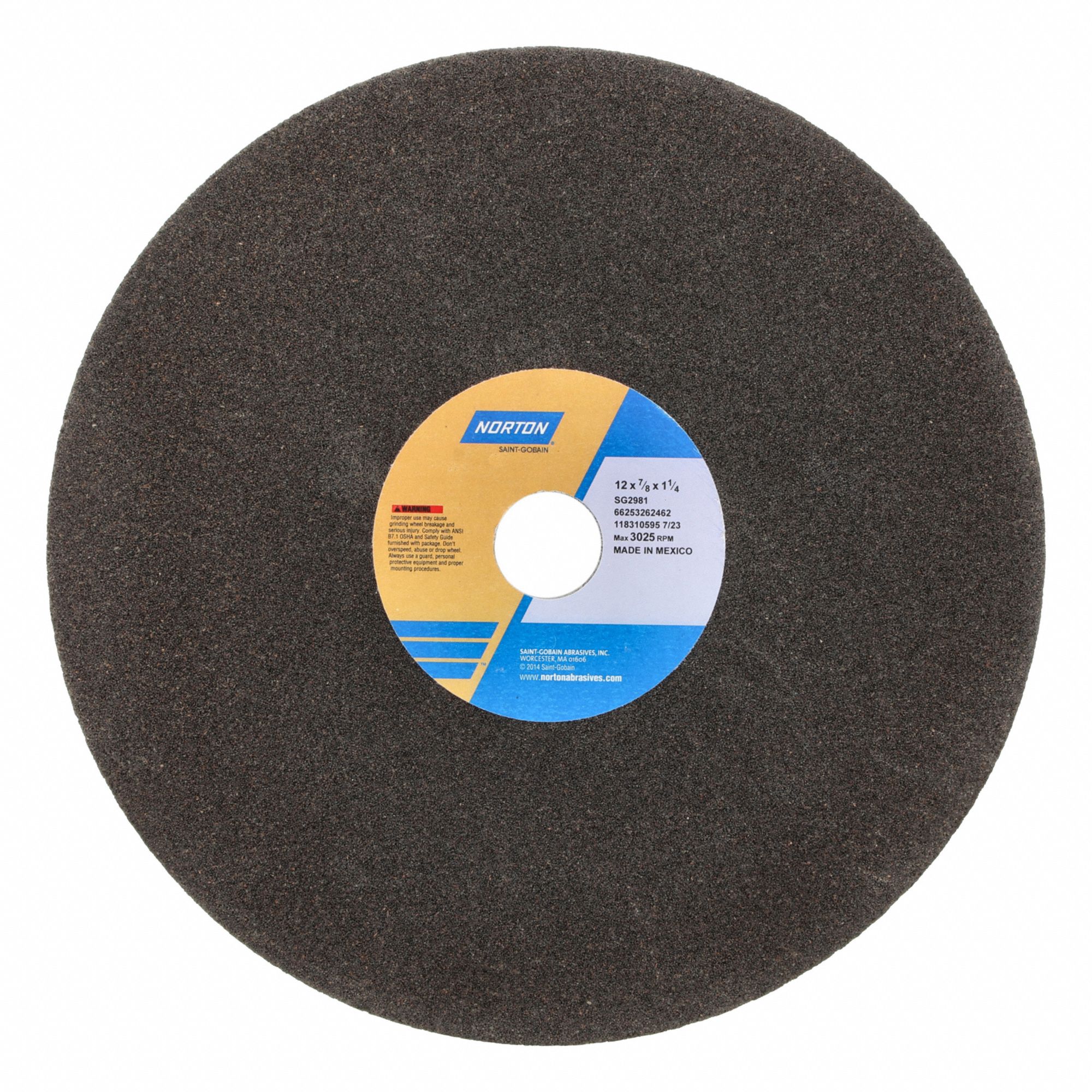 MEULE ABRASIVE SUMMER 12 POUCES