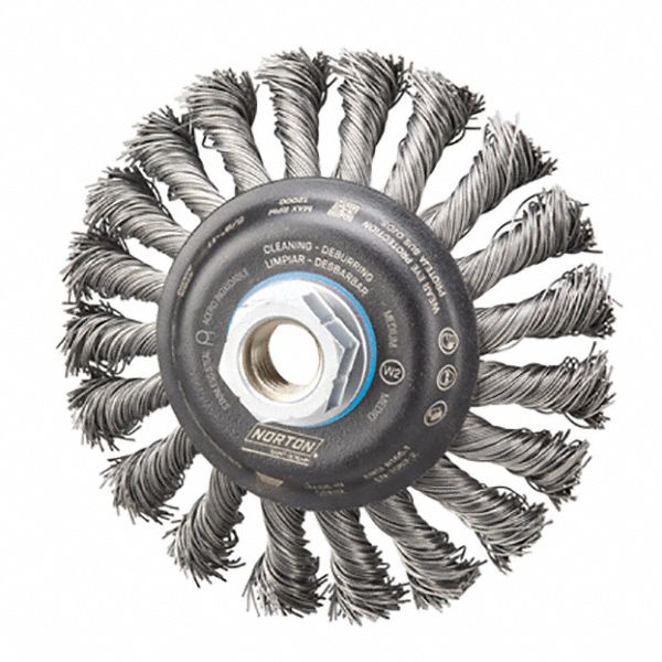 TWIST KNOT CUP SS 5 X 0.020 X 5/8-11