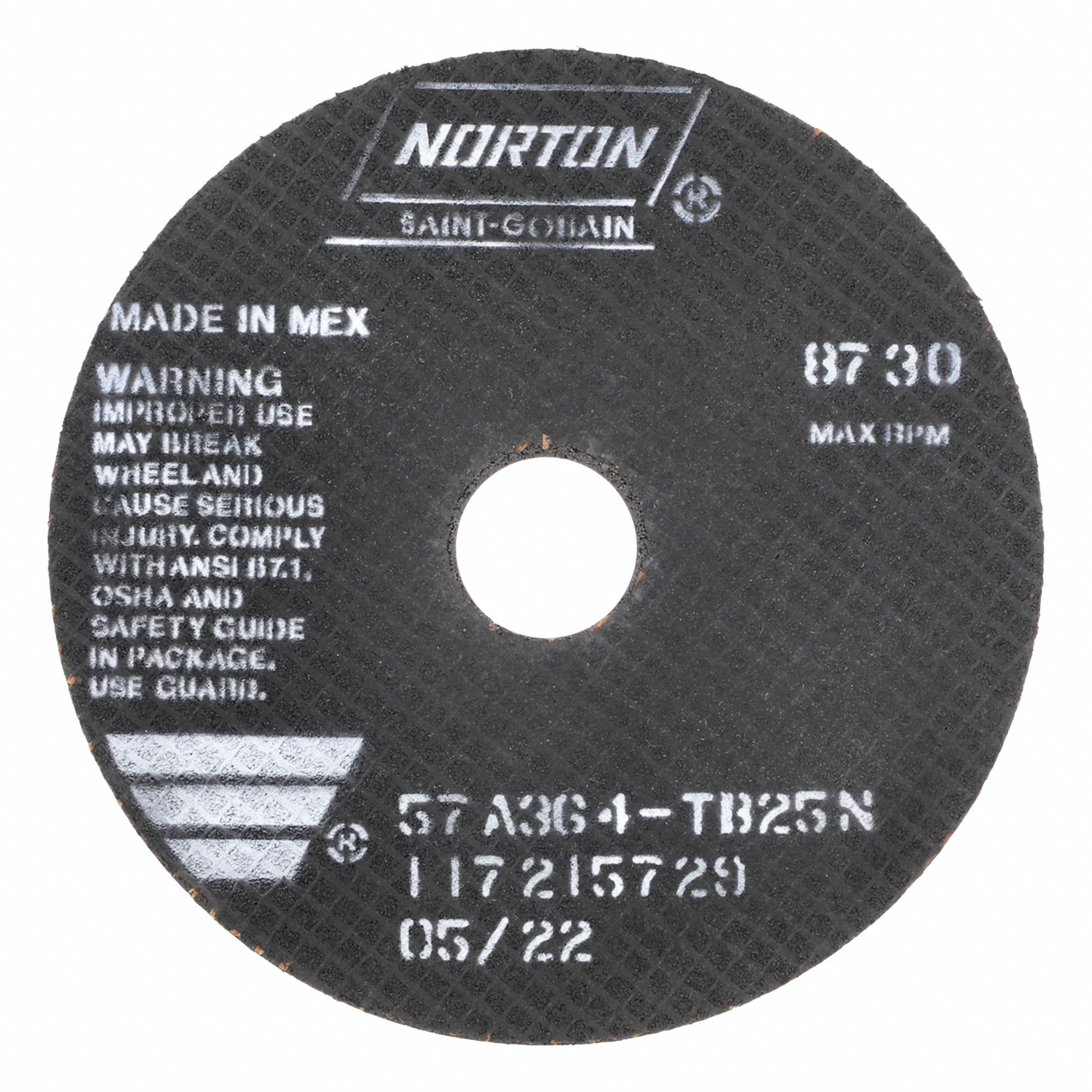 MEULE A TRONCONNER ABRASIVE, OXYDE ALUM