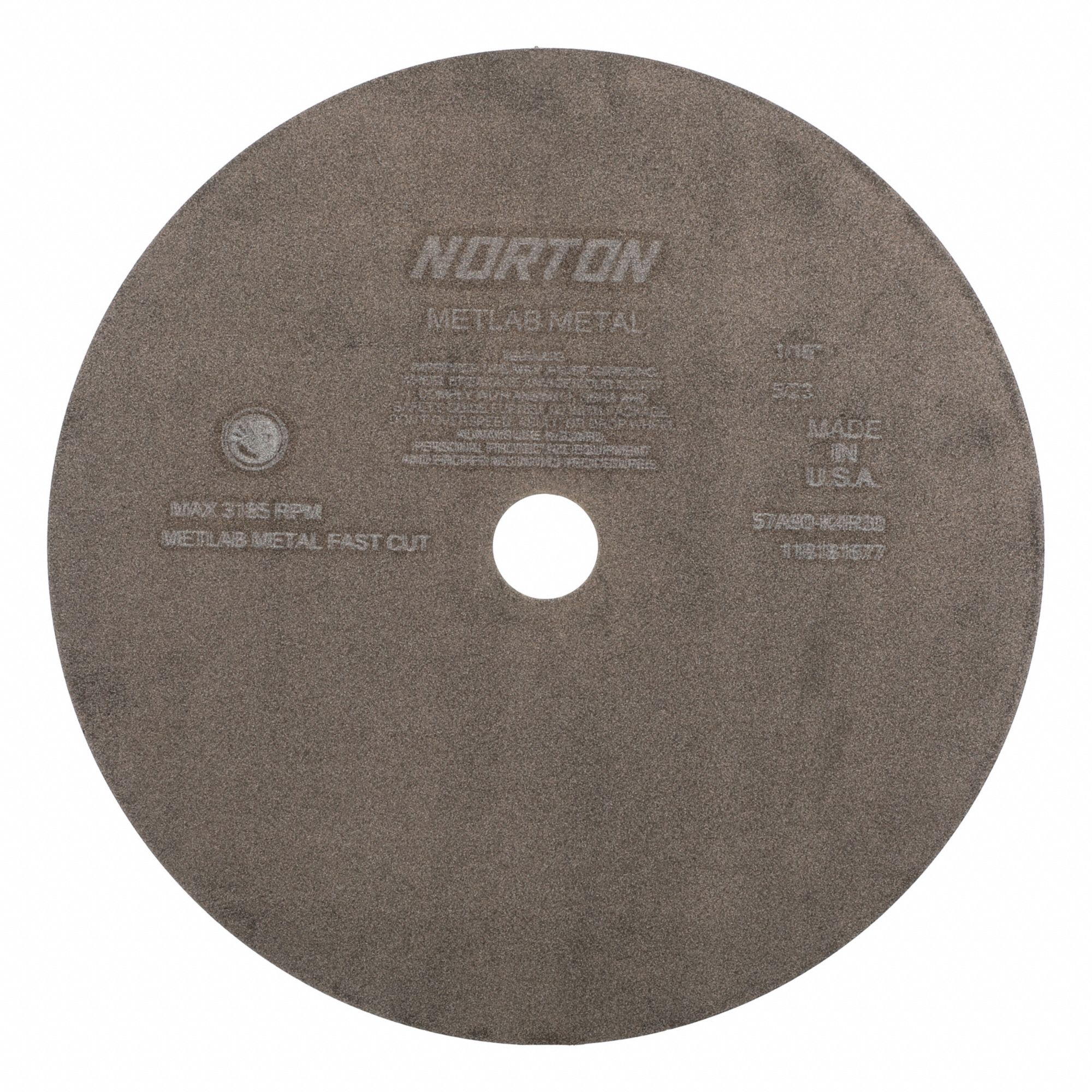 MEULE A TRONCONNER ABRASIVE, OXYDE ALUM
