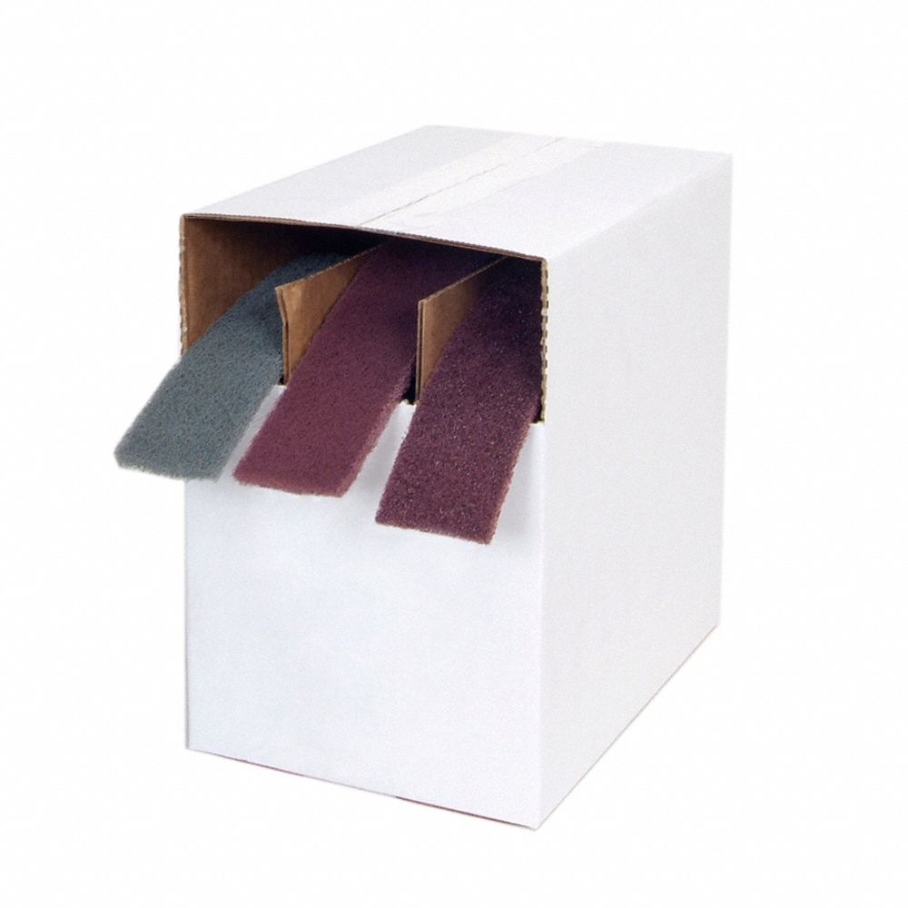 ABRASIVE ROLL KIT, 2 IN W X 15 FT L, ALUMINUM OXIDE/SILICON CARBIDE, GRAY, BEAR-TEX