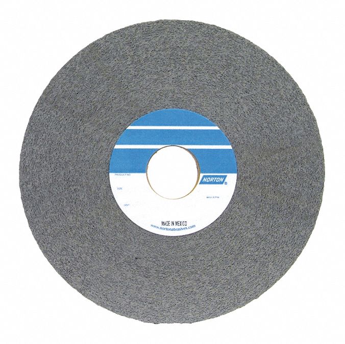 CONVOLUTE WHEEL, 6 IN DIAMETER X 1 IN W, 1 IN ARBOUR, SILICON CARBIDE, FINE, HARD (9), HARD